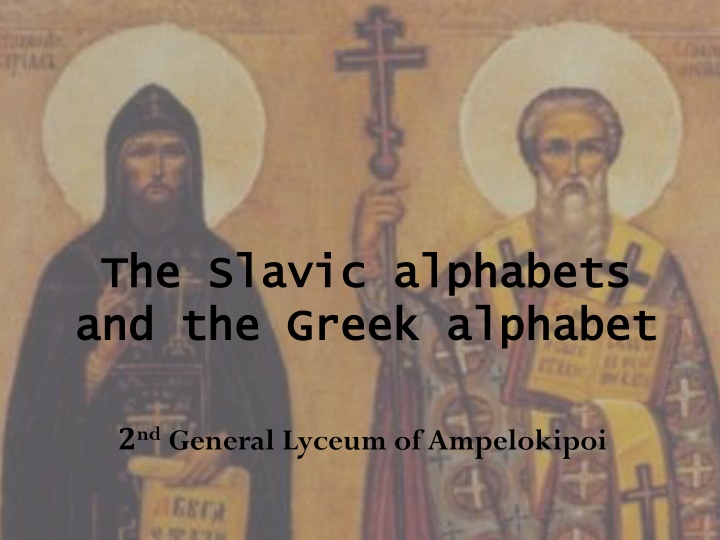 the slavic alphabets the slavic alphabets