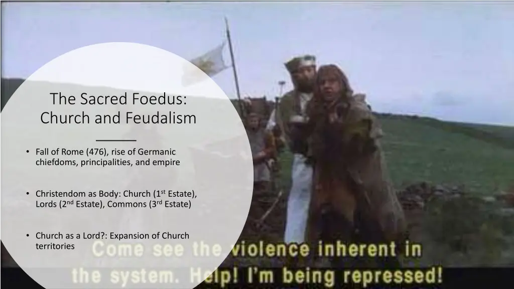 the sacred foedus church and feudalism