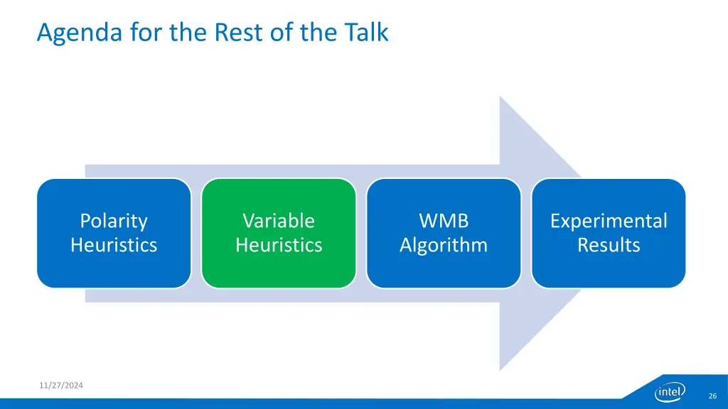 agenda for the rest of the talk 2