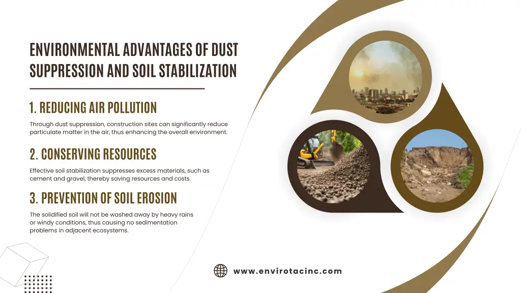 environmental advantages of dust suppression