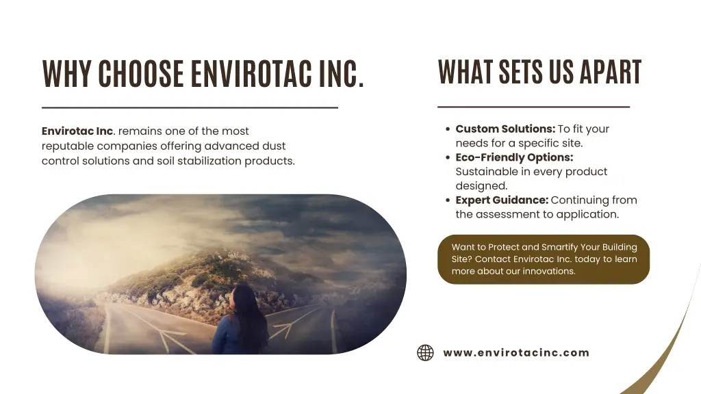 why choose envirotac inc