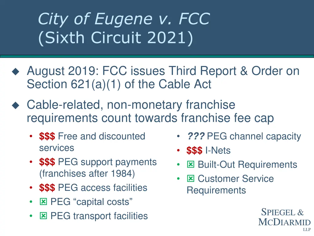 city of eugene v fcc sixth circuit 2021