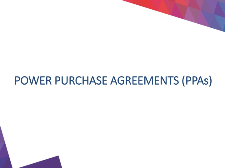 power purchase agreements ppas power purchase