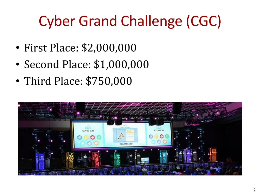 cyber grand challenge cgc