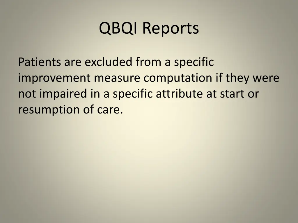 qbqi reports 1