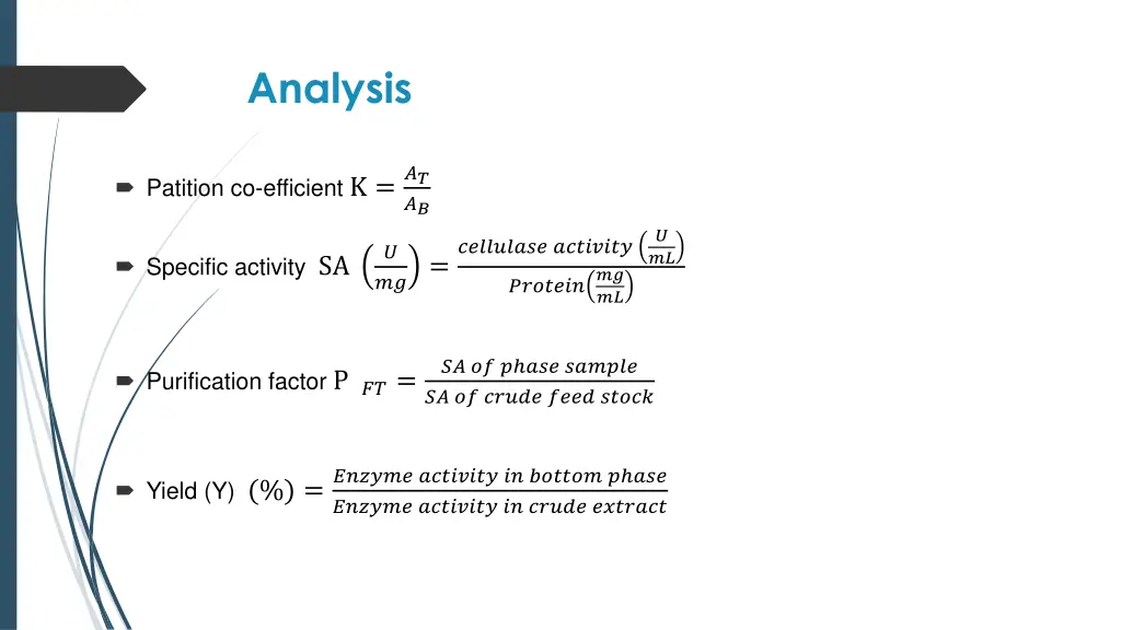 analysis