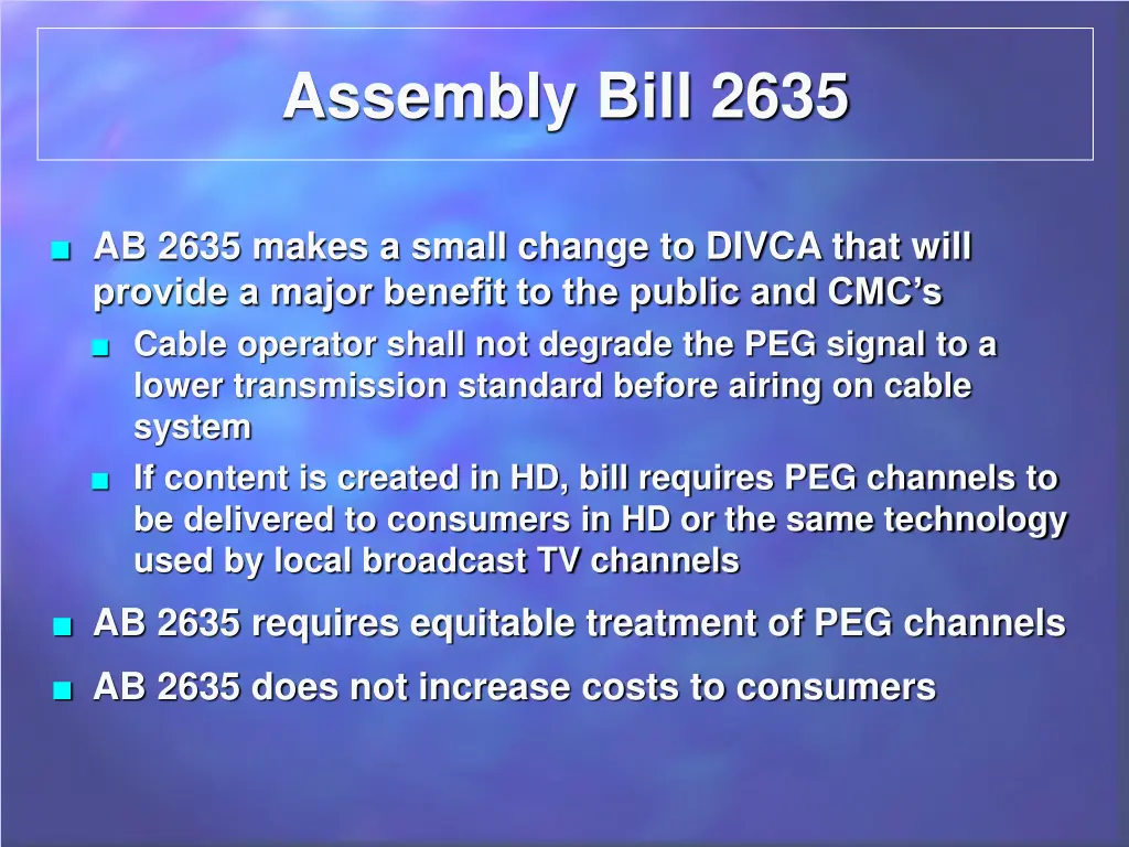 assembly bill 2635