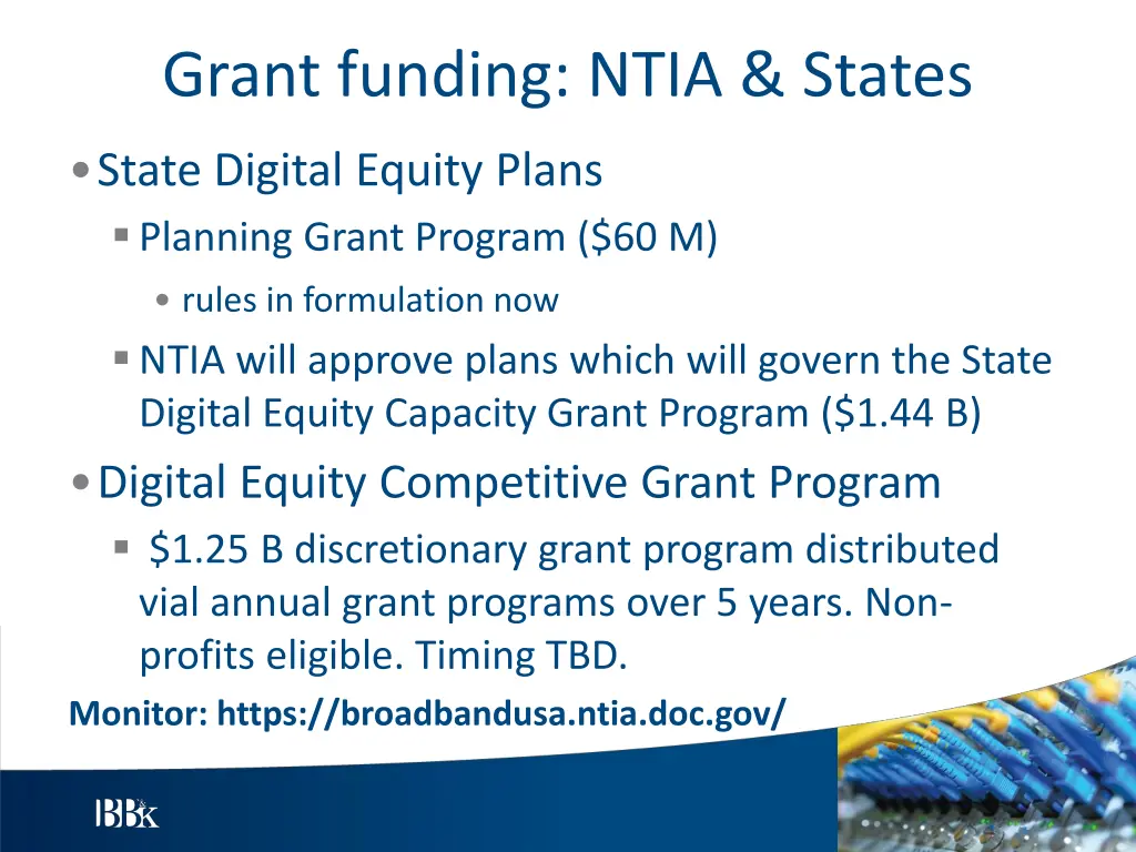 grant funding ntia states