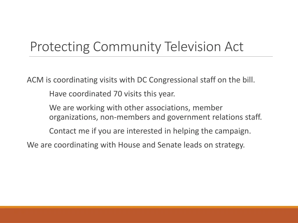 protecting community television act 4