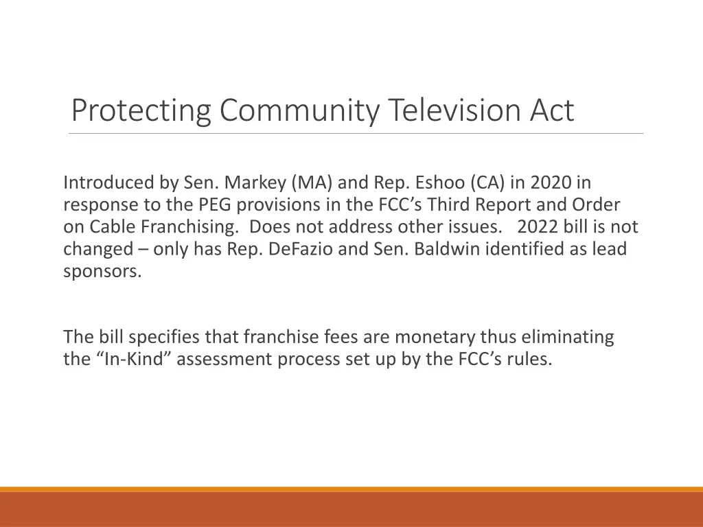 protecting community television act