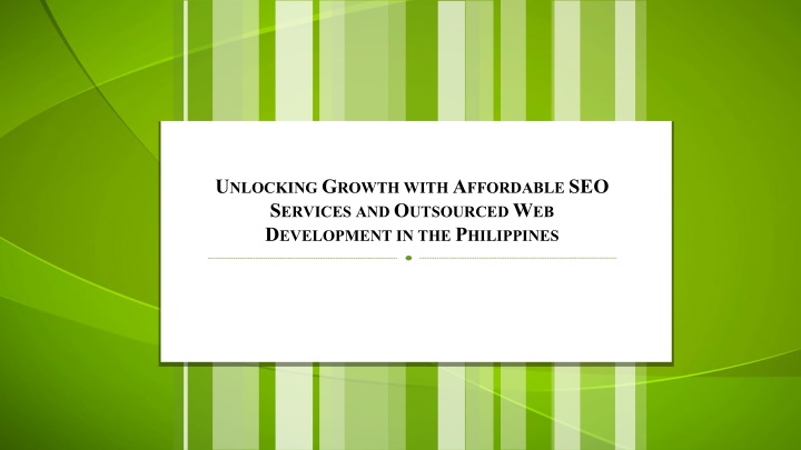 u nlocking g rowth with a ffordable seo s ervices