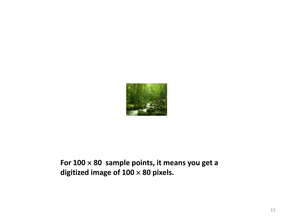 for 100 80 sample points it means