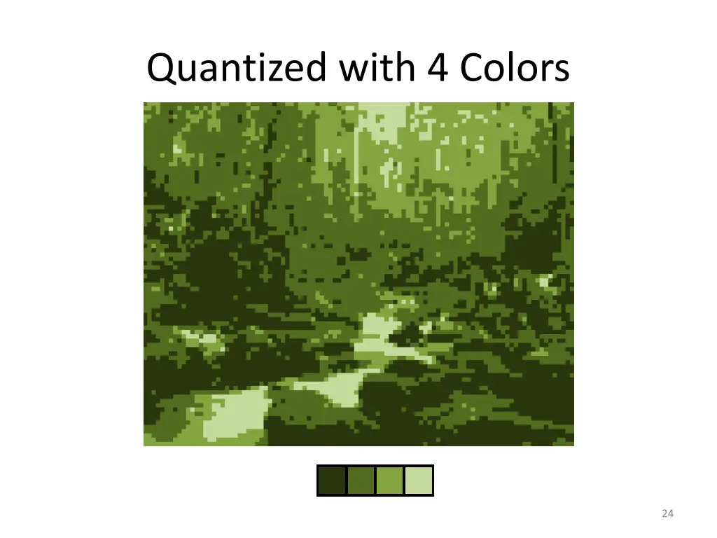 quantized with 4 colors