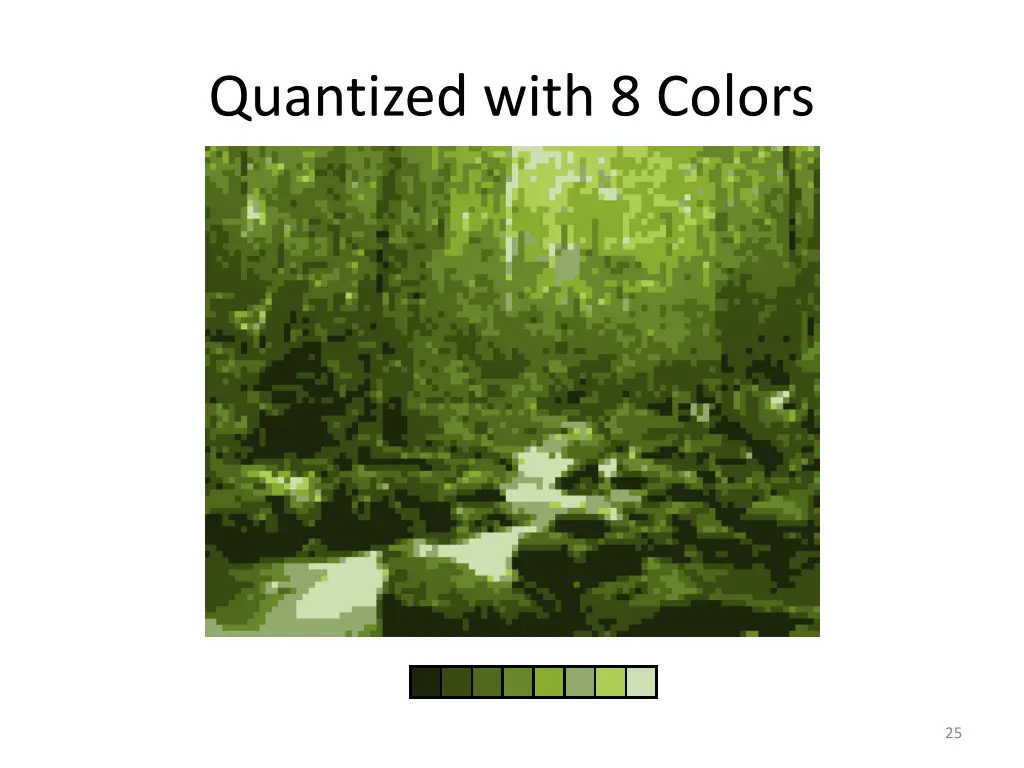 quantized with 8 colors