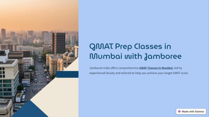 gmat prep classes in mumbai with jamboree