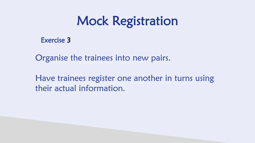 mock mock registration registration