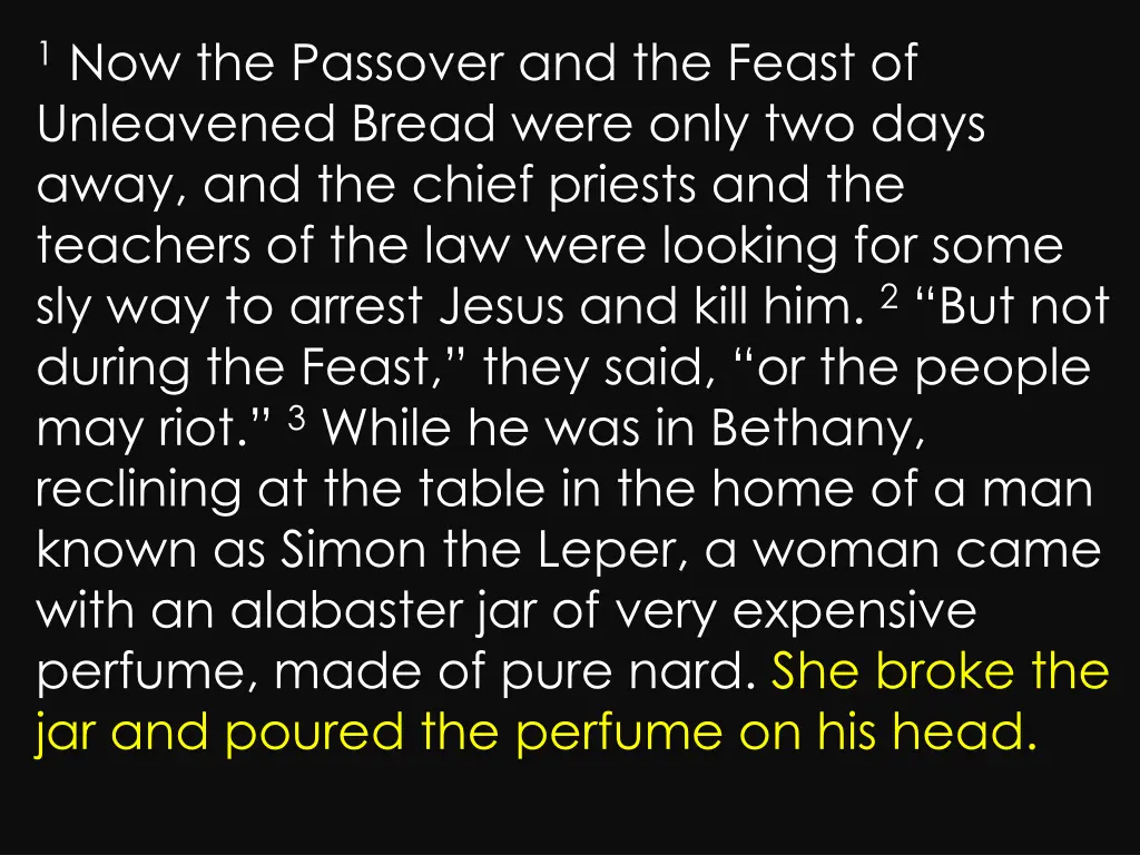 1 now the passover and the feast of unleavened