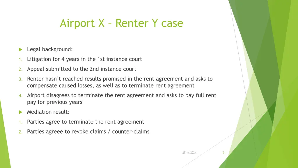 airport x renter y case