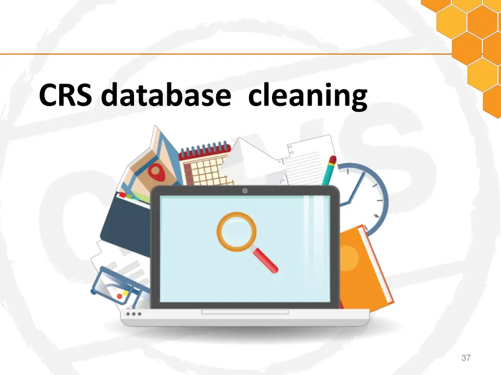 crs database cleaning