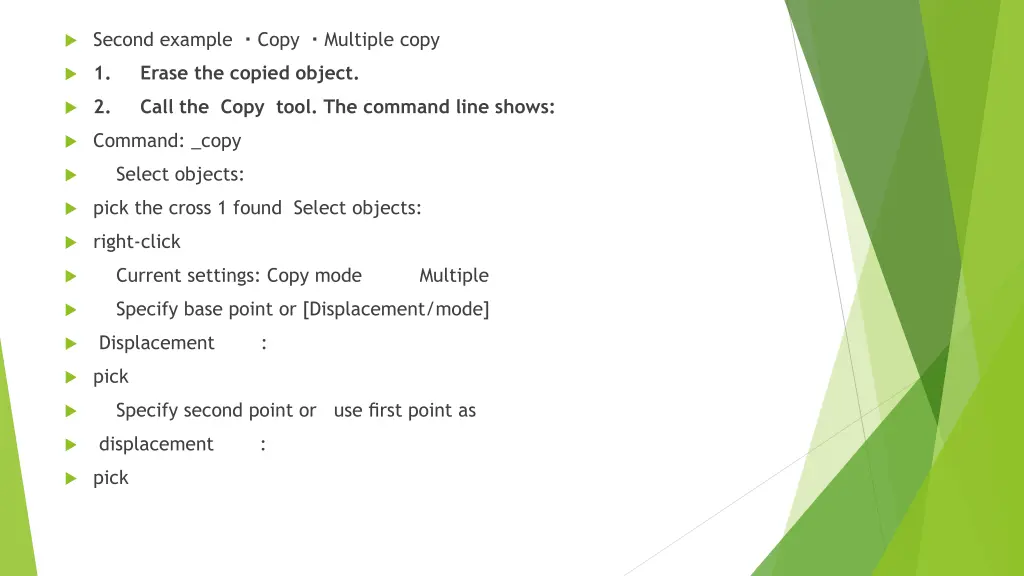 second example copy multiple copy