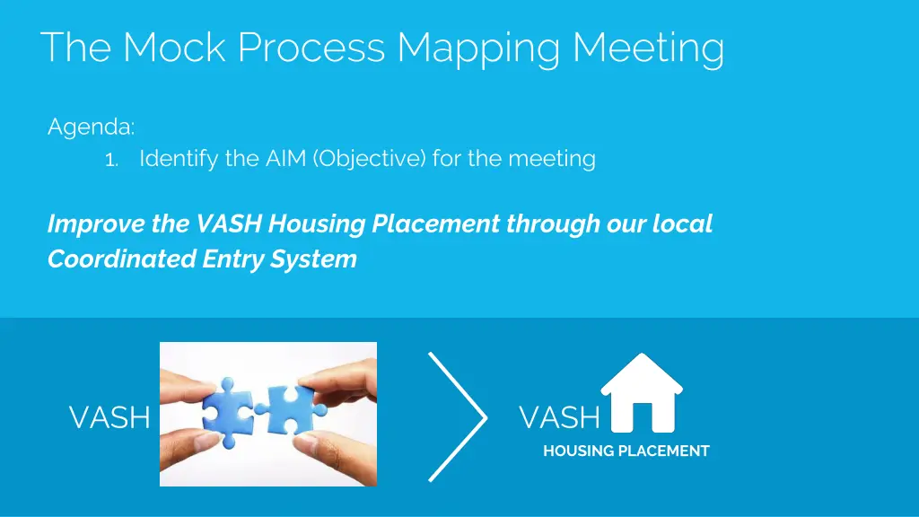 the mock process mapping meeting