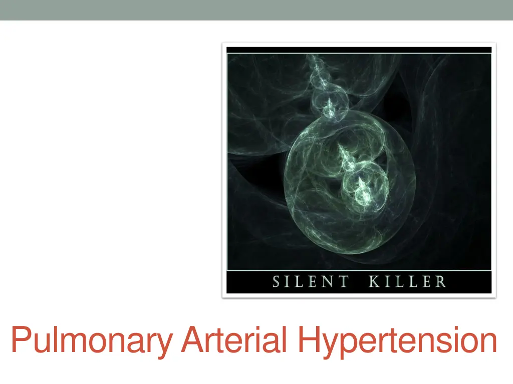 pulmonary arterial hypertension