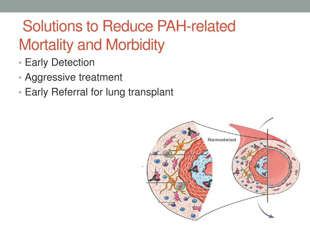 solutions to reduce pah related mortality
