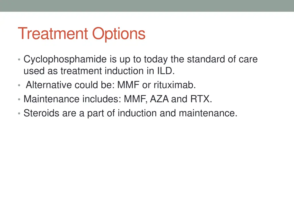 treatment options
