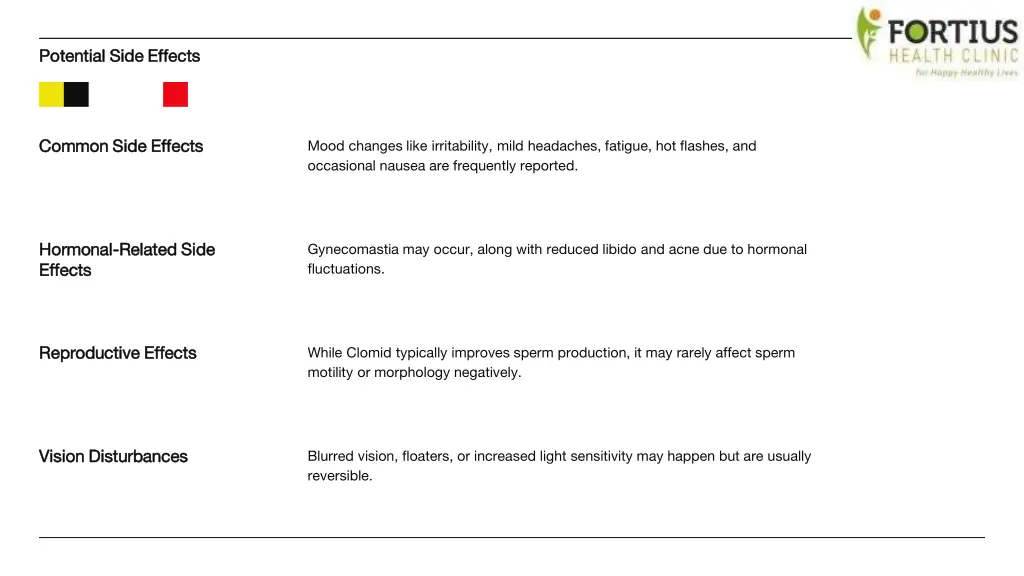 potential side effects potential side effects