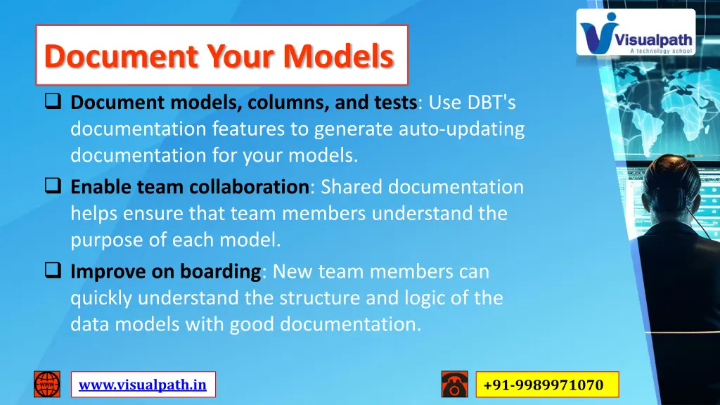 document your models