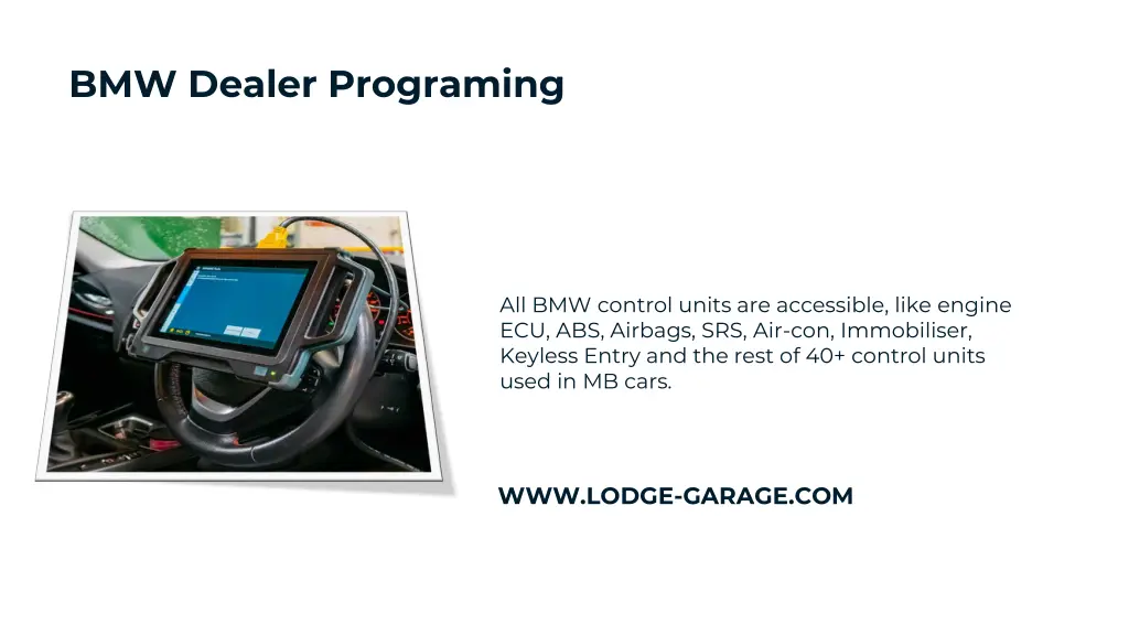 bmw dealer programing 2