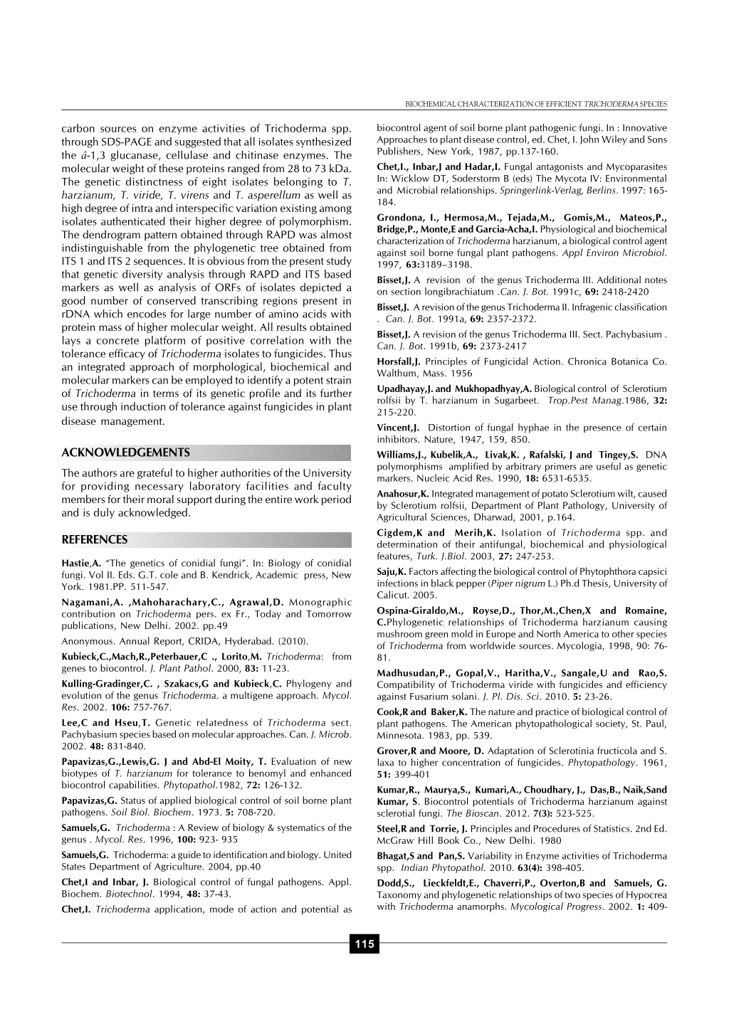 biochemical characterization of efficient 3