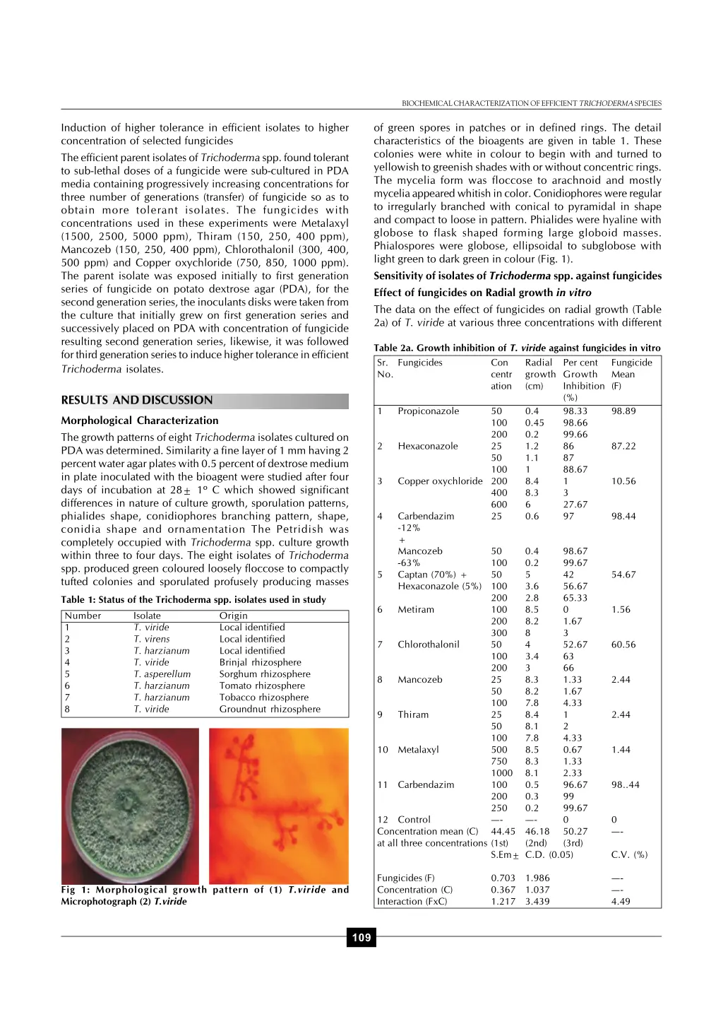 biochemical characterization of efficient