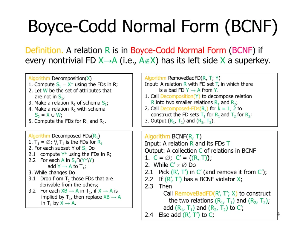 boyce codd normal form bcnf 1