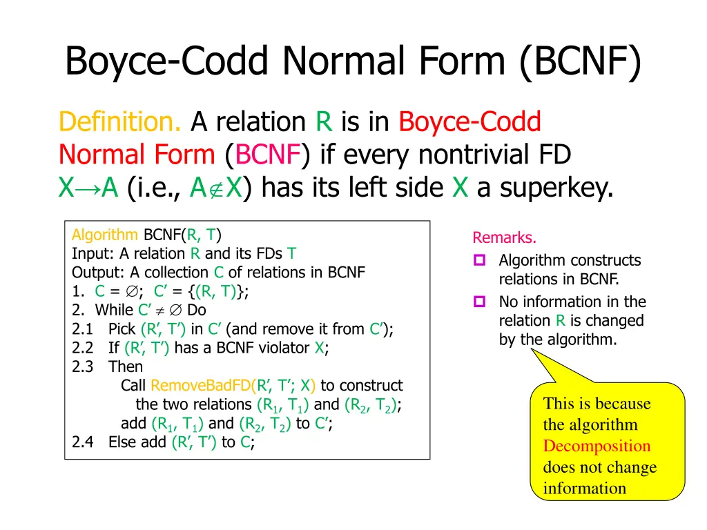 boyce codd normal form bcnf 3