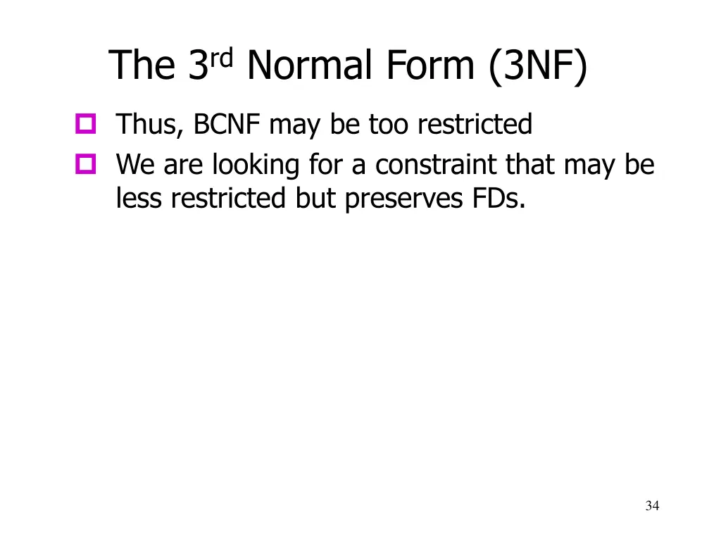 the 3 rd normal form 3nf 1