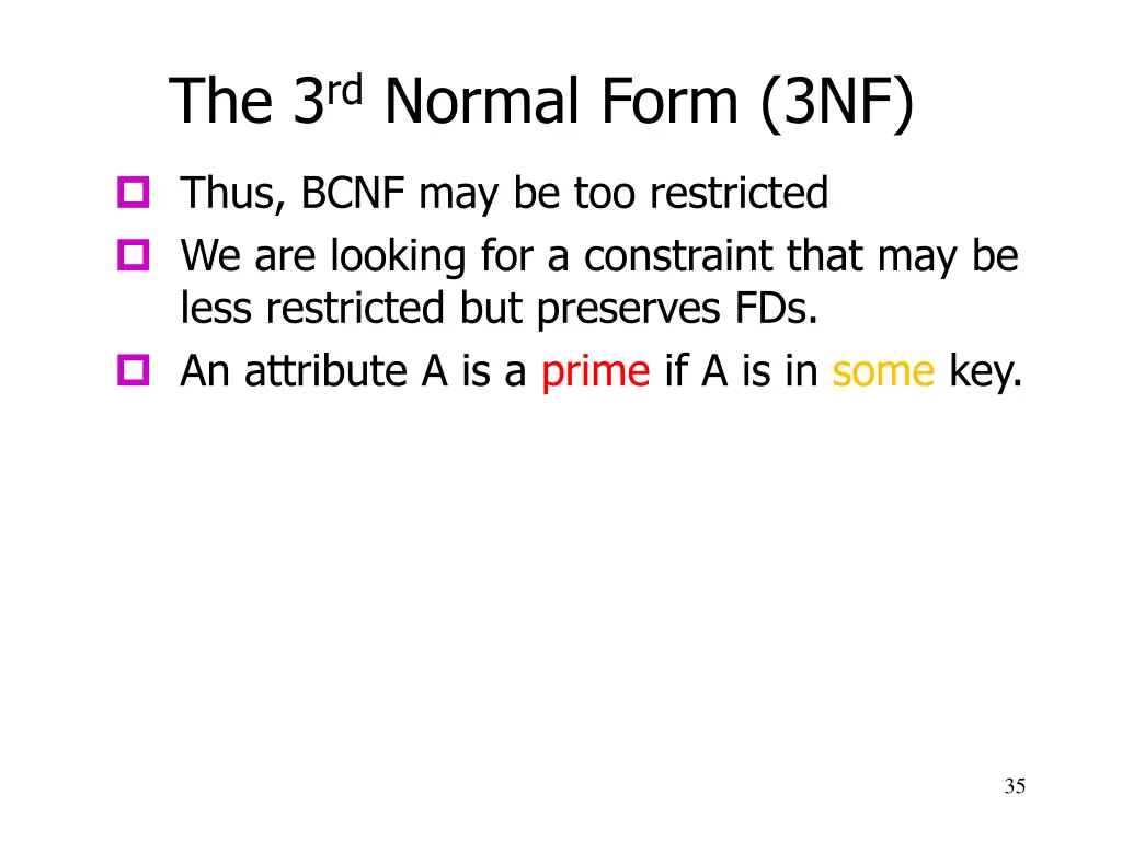 the 3 rd normal form 3nf 2