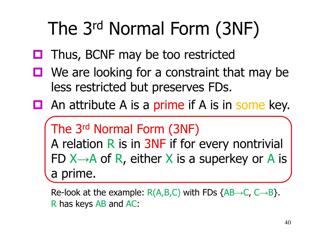 the 3 rd normal form 3nf 7