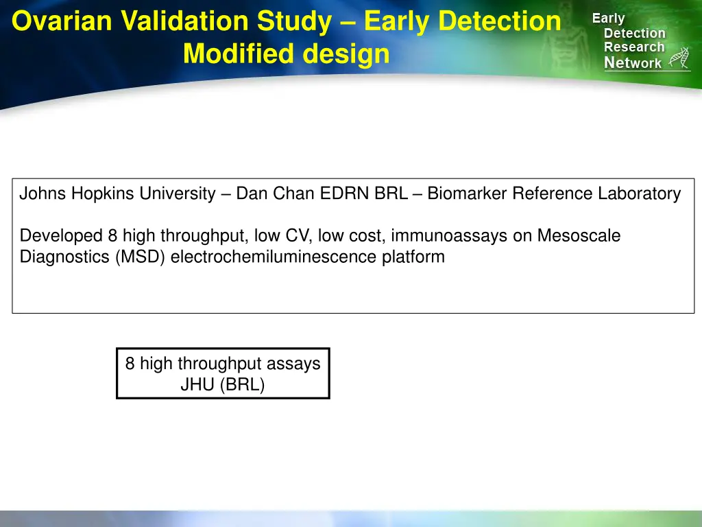 ovarian validation study early detection modified 5