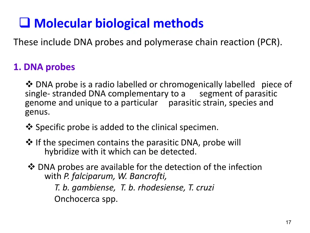 molecular biological methods