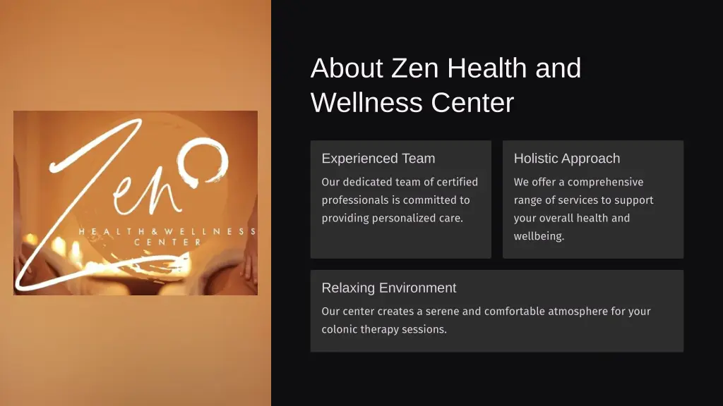 about zen health and wellness center