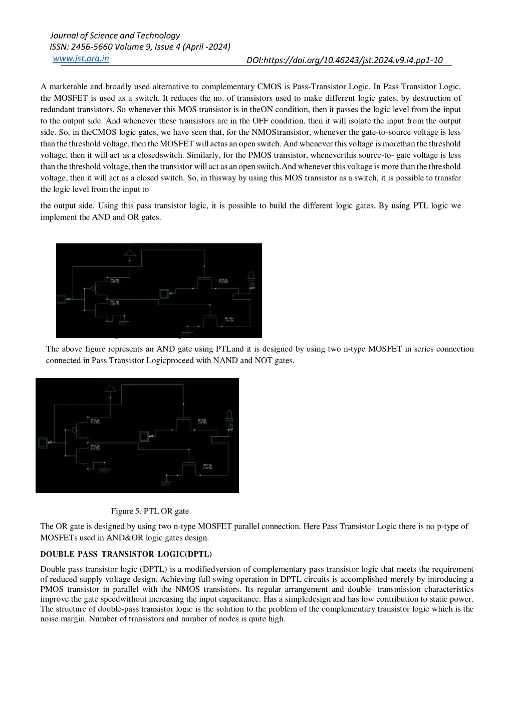 journal of science and technology issn 2456 5660 2