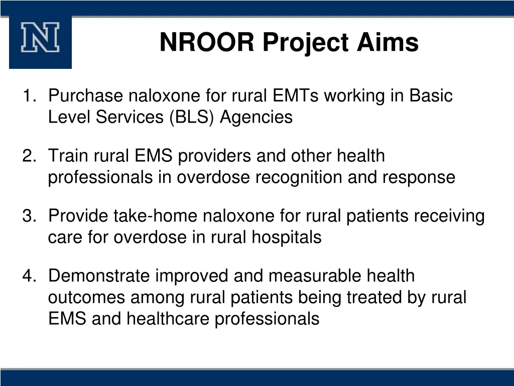 nroor project aims