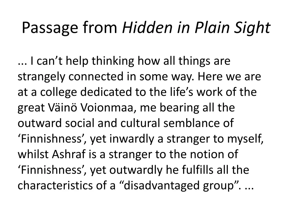 passage from hidden in plain sight 2