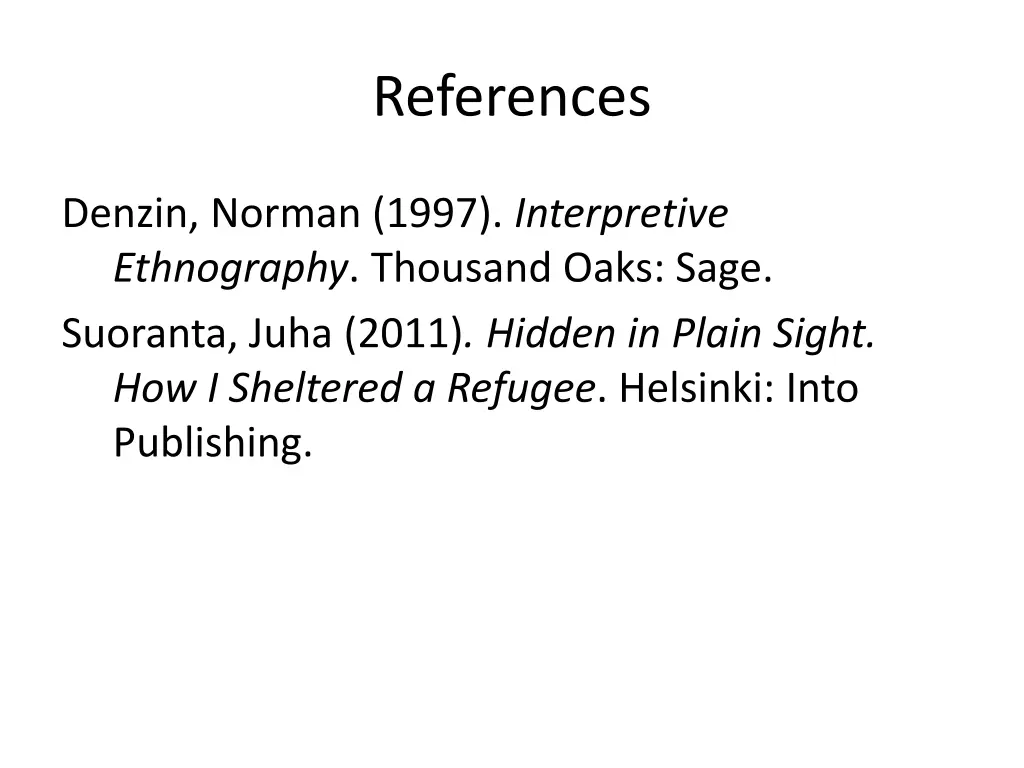 references