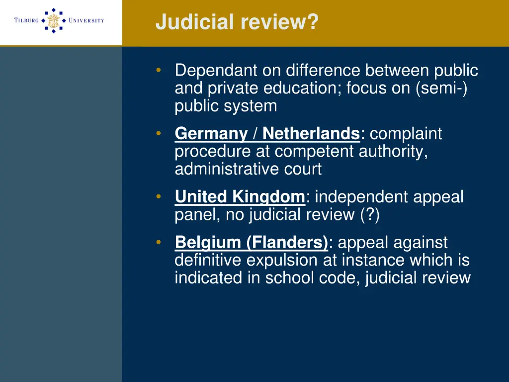 judicial review