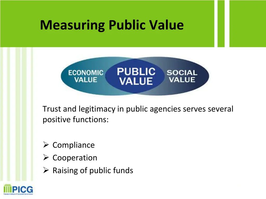 measuring public value 1