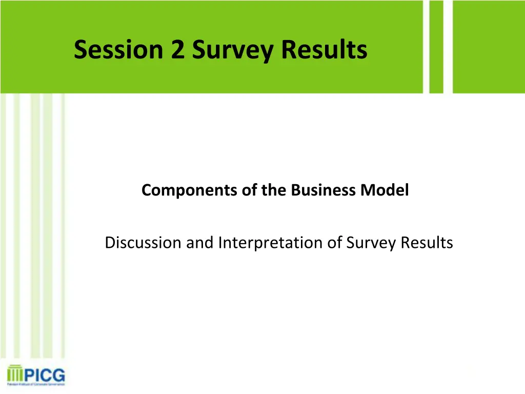 session 2 survey results