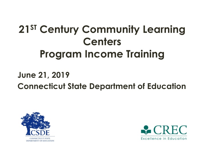 21 st century community learning centers program