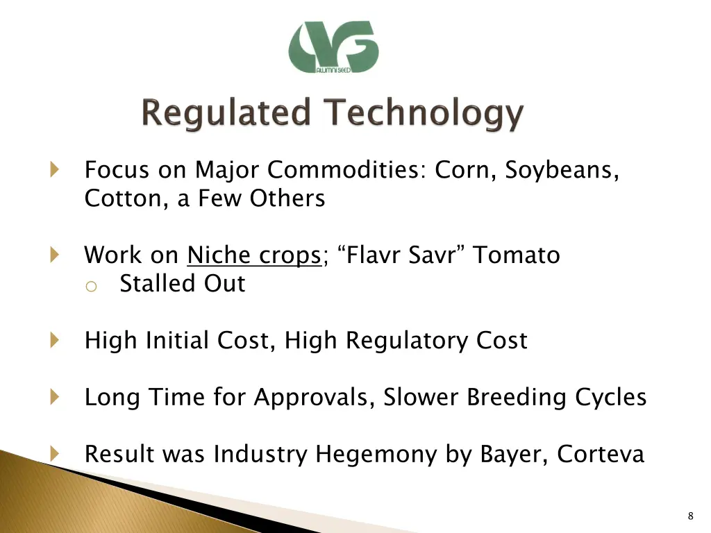 focus on major commodities corn soybeans cotton